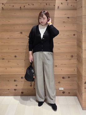 「アイテム（ハンドバッグ）」を使った、テソ子さん（レディース・162cm・30代）の秋コーディネート