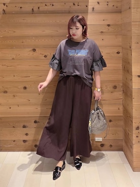 「アイテム（パンプス）」を使った、テソ子さん（レディース・162cm）の夏コーディネート
