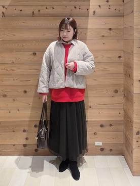 テソ子さん(レディース・162cm)の冬コーディネート
