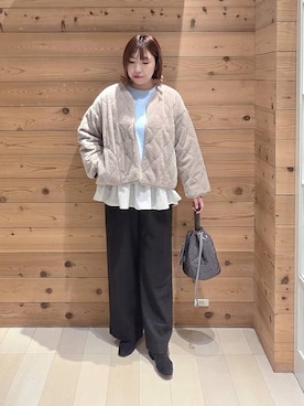 テソ子さん(レディース・162cm)の冬コーディネート