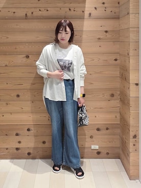 テソ子さん（レディース・162cm）の春コーディネート
