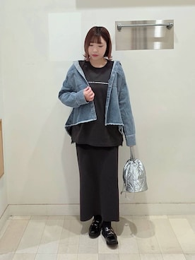 テソ子さん（レディース・162cm）の春コーディネート