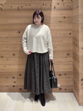 テソ子さん(レディース・162cm)の冬コーディネート