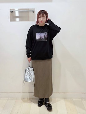 「アイテム（ソックス/靴下）」を使った、テソ子さん（レディース・162cm・30代）の秋コーディネート