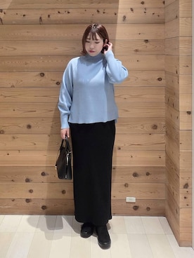 「アイテム（ワンピース/ドレス）」を使った、テソ子さん（レディース・162cm・30代）の冬コーディネート