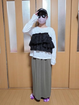 テソ子さん（キッズ・151cm）の秋コーディネート