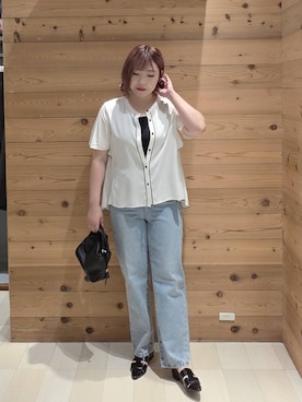 テソ子さん（レディース・162cm）の夏コーディネート