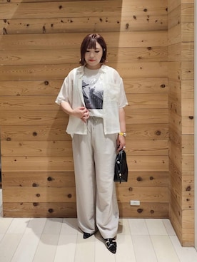 「若見え」｜テソ子さん（レディース・162cm）の夏コーディネート