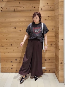 「若見え」｜テソ子さん（レディース・162cm）の夏コーディネート