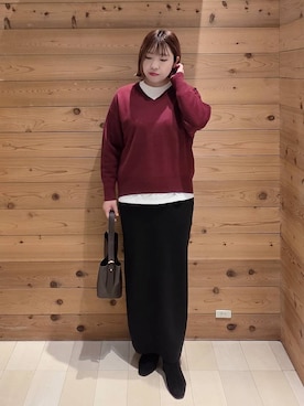 テソ子さん（レディース・162cm）の冬コーディネート