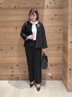 テソ子さん（レディース・162cm）の冬コーディネート