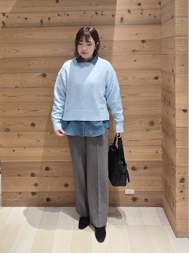 テソ子さん（レディース・162cm）の冬コーディネート