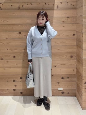 テソ子さん（レディース・162cm）の冬コーディネート