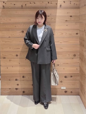 テソ子さん（レディース・162cm）の冬コーディネート