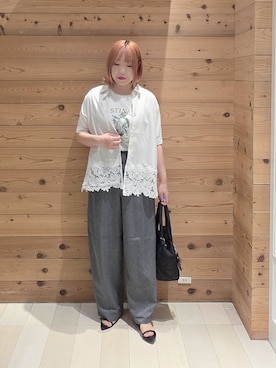 テソ子さん(レディース・162cm)の夏コーディネート