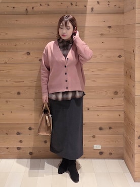 「GLOBAL WORK（グローバルワーク）のアイテム（ブルゾン）」を使った、テソ子さん（レディース・162cm）の秋コーディネート