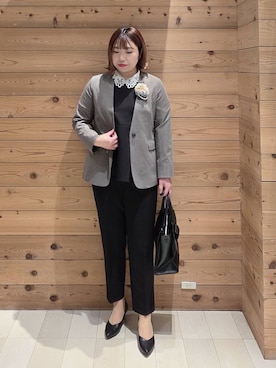 テソ子さん（レディース・162cm）の冬コーディネート