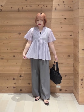 テソ子さん（レディース・162cm）の夏コーディネート