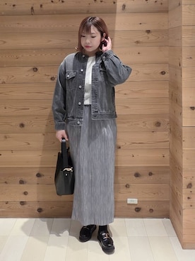 「アイテム（ソックス/靴下）」を使った、テソ子さん（レディース・162cm・30代）の秋コーディネート