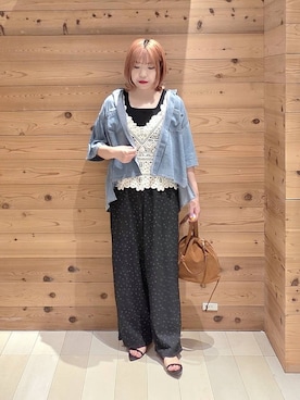 テソ子さん(レディース・162cm)の夏コーディネート