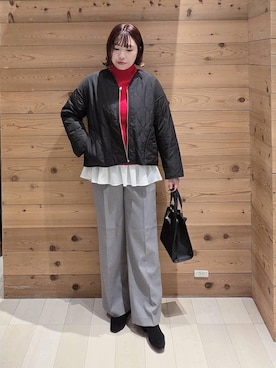 テソ子さん(レディース・162cm)の冬コーディネート