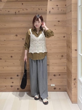 テソ子さん（レディース・162cm）の夏コーディネート