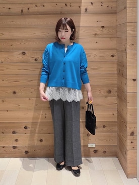 テソ子さん（レディース・162cm）の春コーディネート