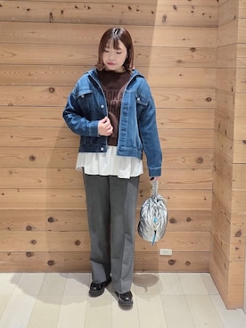 テソ子さん（レディース・162cm）の冬コーディネート