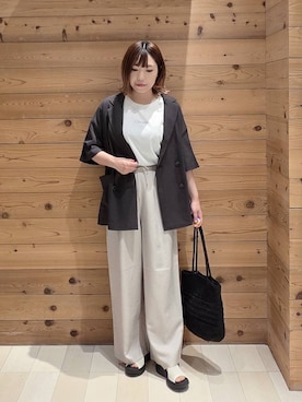 テソ子さん（レディース・162cm）の夏コーディネート