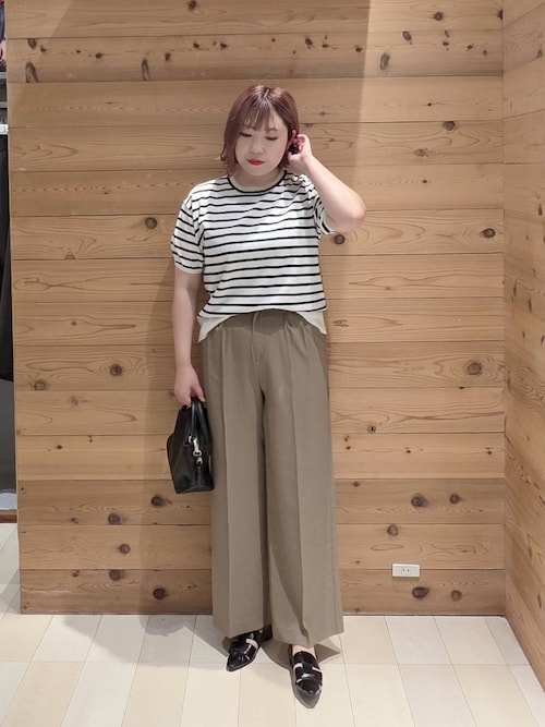 セール】お手入れラクラクセットアップ/ワイドパンツ/290027