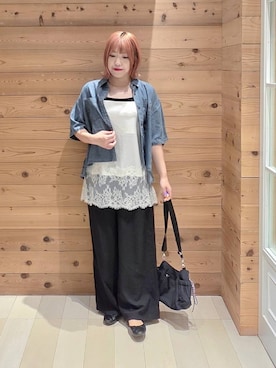 テソ子さん（レディース・162cm）の夏コーディネート