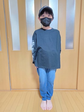 テソ子さん（キッズ・133cm）の秋コーディネート