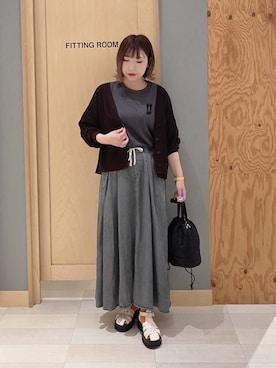 テソ子さん（レディース・162cm）の春コーディネート