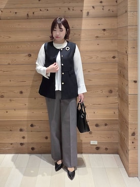 テソ子さん（レディース・162cm）の冬コーディネート