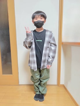 テソ子さん（キッズ・136cm）の春コーディネート