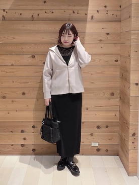 テソ子さん(レディース・162cm)の冬コーディネート