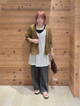 テソ子さん(レディース・162cm)の夏コーディネート