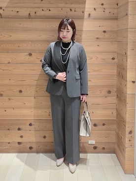 テソ子さん（レディース・162cm）の冬コーディネート