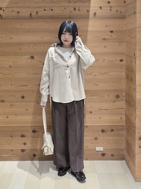 テソ子さん(レディース・162cm)の秋コーディネート