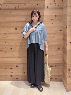 テソ子さん（レディース・162cm）の春コーディネート