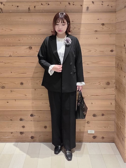 ウツクシルエットダブルジャケット/581025（テーラードジャケット