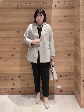 テソ子さん（レディース・162cm）の冬コーディネート