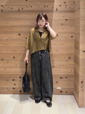 テソ子さん（レディース・162cm）の夏コーディネート