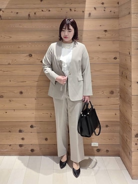 テソ子さん（レディース・162cm）の冬コーディネート