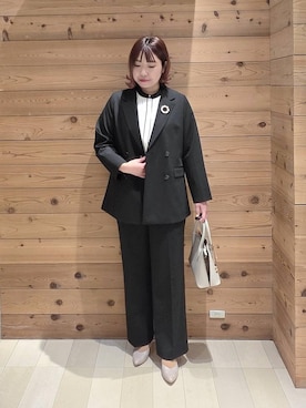 テソ子さん（レディース・162cm）の冬コーディネート