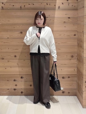 テソ子さん（レディース・162cm）の春コーディネート