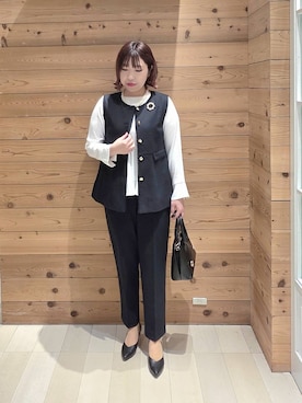 テソ子さん（レディース・162cm）の春コーディネート