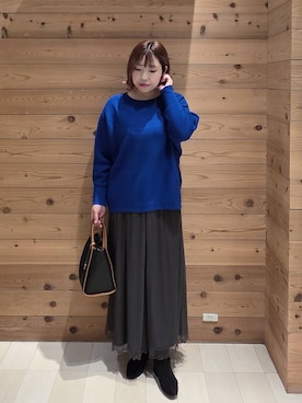 「アイテム（ワンピース）」を使った、テソ子さん（レディース・162cm・30代）の秋コーディネート