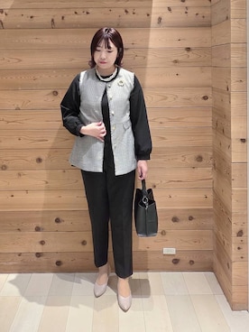 テソ子さん（レディース・162cm）の冬コーディネート