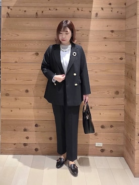 テソ子さん（レディース・162cm）の春コーディネート